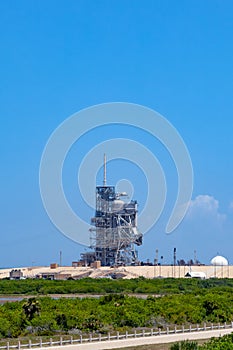 launch pad at NASA, Kennedy Space Center in Florida, Orlando