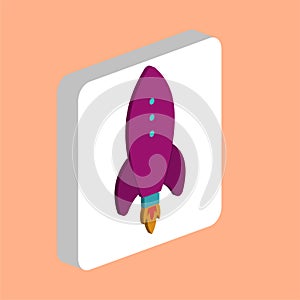 Launch Rocket computer symbol for your business project