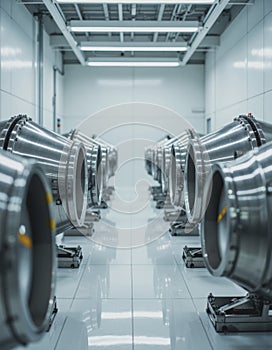 Launch systems testing facility featuring advanced propulsion chambers