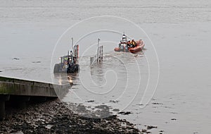 Launching the lifeboat 02