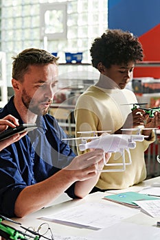 Launching Quadcopter in Class