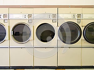 Laundromat Dryers photo