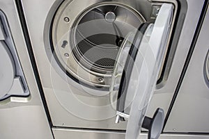 Laundromat Washing Machine: Artistic Snapshot and selected focus