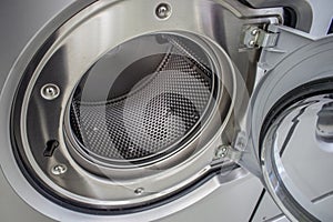 Laundromat Washing Machine: Artistic Snapshot and selected focus