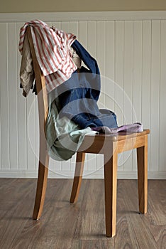 The Laundry Chair Closeup Portrait View photo