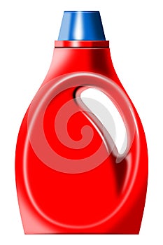 Laundry detergent bottle