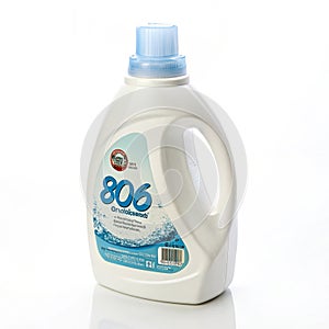 Laundry Detergent Bottle isolated on white background