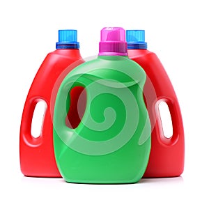 Laundry detergent bottle photo