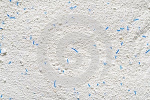 Laundry detergent or dishwasher powder texture