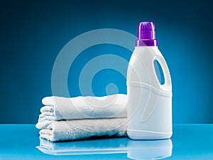Laundry detergent and towels