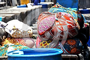 Laundry at Dhobi Ghat, Mumbai, India