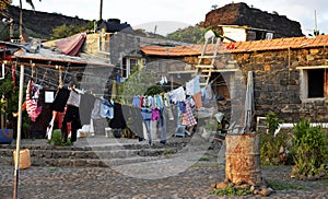 Laundry Drying, Clothes, Colorful Pins, Home, Cape Verde