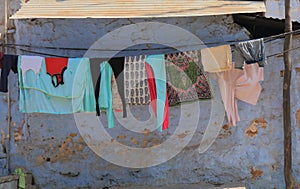 Laundry washing clothes line Jodhpur India