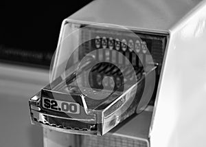 Laundry Machine Coin Receiver