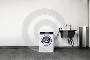 Laundry room washing machine