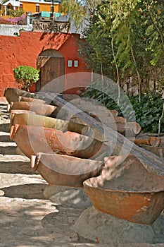 Laundry in Santa Catalina Monastery, Arequipa