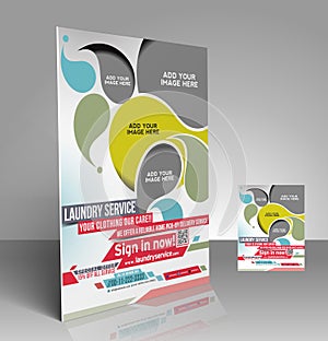 Laundry Service Flyer