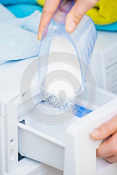 Laundry washing powder detergent