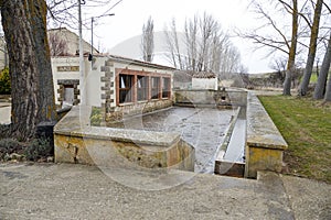 Laundry and watering hole Fuensauco Spain