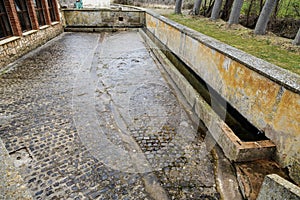 Laundry and watering hole Fuensauco Spain