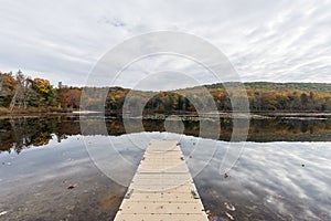 Laurel Lake Recreational Area in Pine Grove Furnace State Park i