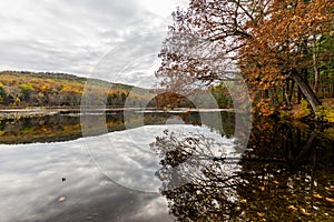 Laurel Lake Recreational Area in Pine Grove Furnace State Park i