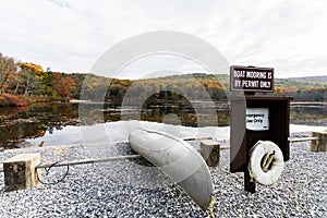 Laurel Lake Recreational Area in Pine Grove Furnace State Park i