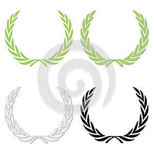 Laurel Wreath Set