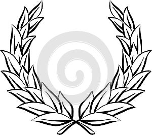 Laurel wreath (Vector)