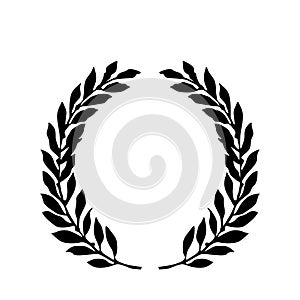 Laurel wreath vector eps Hand drawn, Vector, Eps, Logo, Icon, crafteroks, silhouette Illustration for different uses