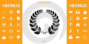 Laurel wreath - for yor design