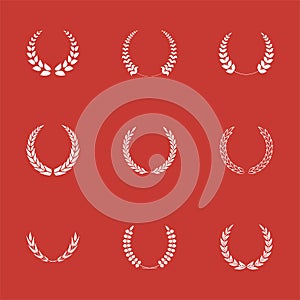 laurel wreaths nine icons