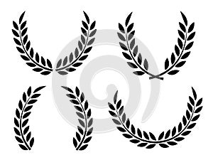 Laurel Wreaths Vector