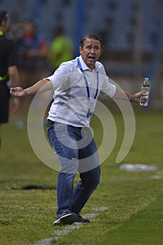 Laurentiu Reghecampf of Steaua Bucharest