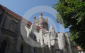 Lausanne Cathedral exterior, Switzerland