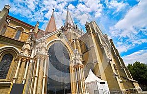 Lausanne city Notre Dame Cathedral in Switzerland