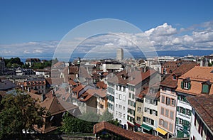 Lausanne cityscapeview , Switzerland