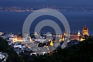 Lausanne, Geneva lake, Switzerland