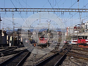 Lausanne: railway station