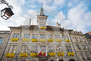 Lausanne Town Hall at Place de la Palud - Lausanne, Switzerland