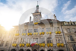 Lausanne Town Hall at Place de la Palud - Lausanne, Switzerland