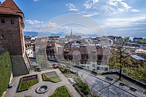 Lausanne, town in Switzerland