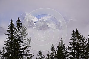 Lauterbrunnen mountain Switzerland