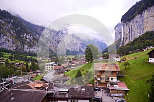 Lauterbrunnen mountain Switzerland