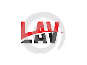 LAV Letter Initial Logo Design