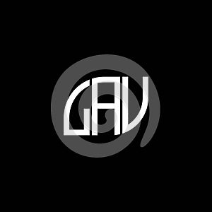 LAV letter logo design on black background. LAV creative initials letter logo concept. LAV letter design.LAV letter logo design on photo