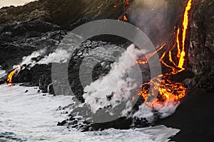 Lava Big Island  Hawaii