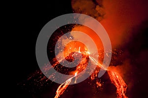 Lava Etna photo