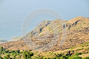 Lava field from the eruption of 1816