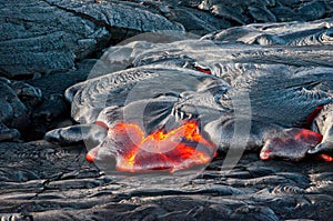 Lava flow photo